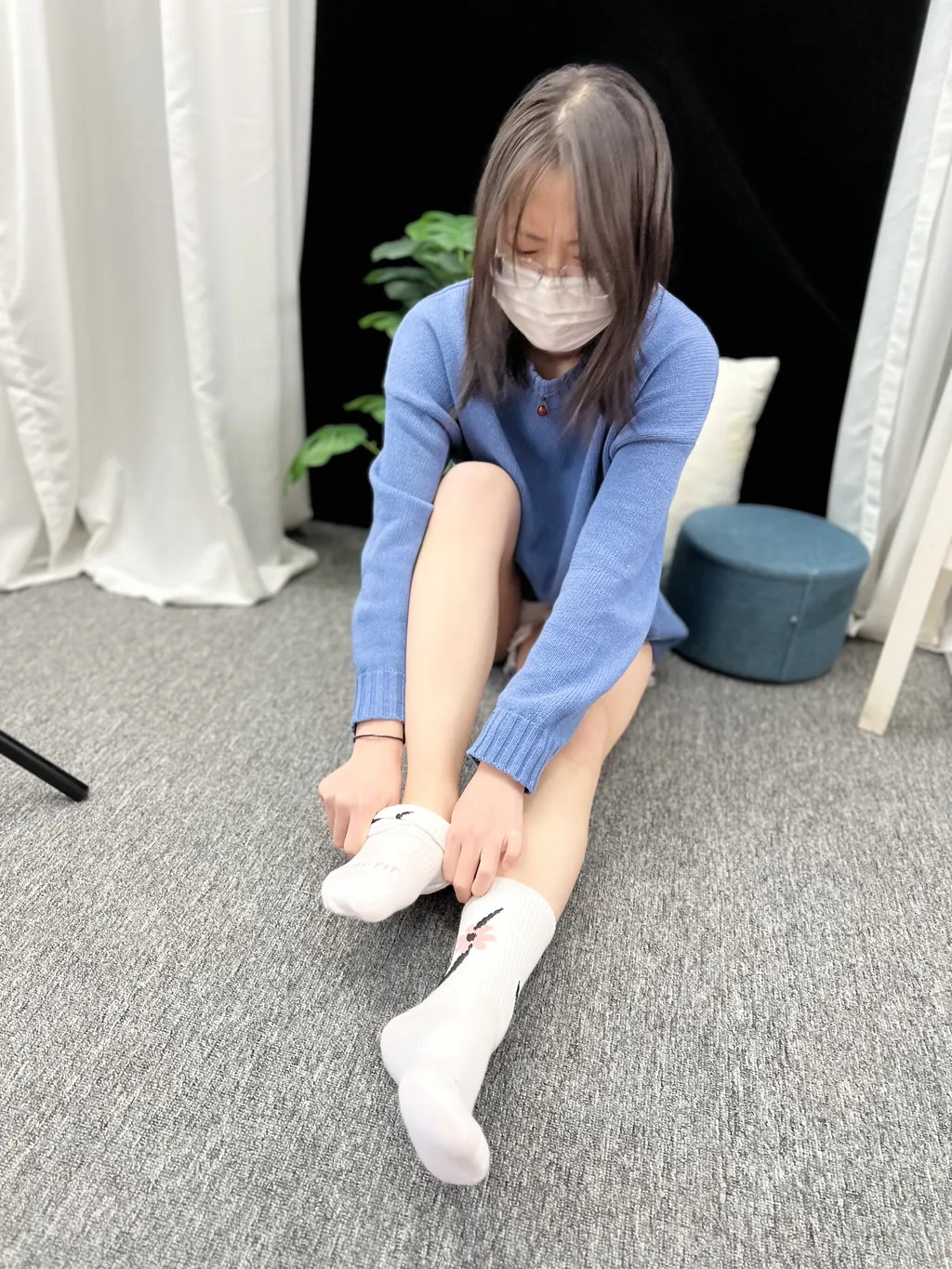 三禾摄影 NO.033 休闲短裤 棉袜 小白鞋[183P/2V/4.13GB] - 3