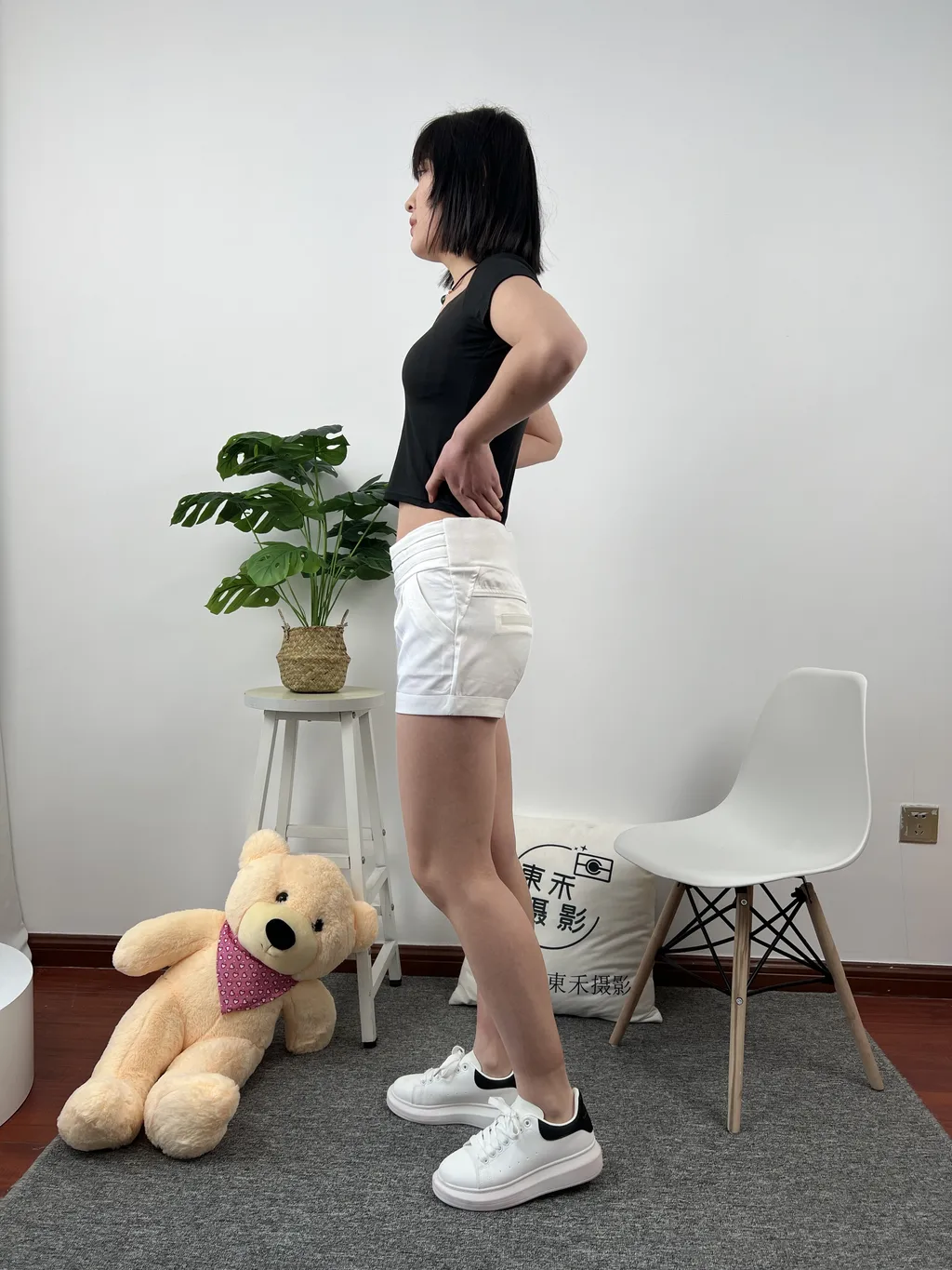 三禾摄影 NO.038 休闲短裤 棉袜 小白鞋[279P/1V/1.54GB] - 3