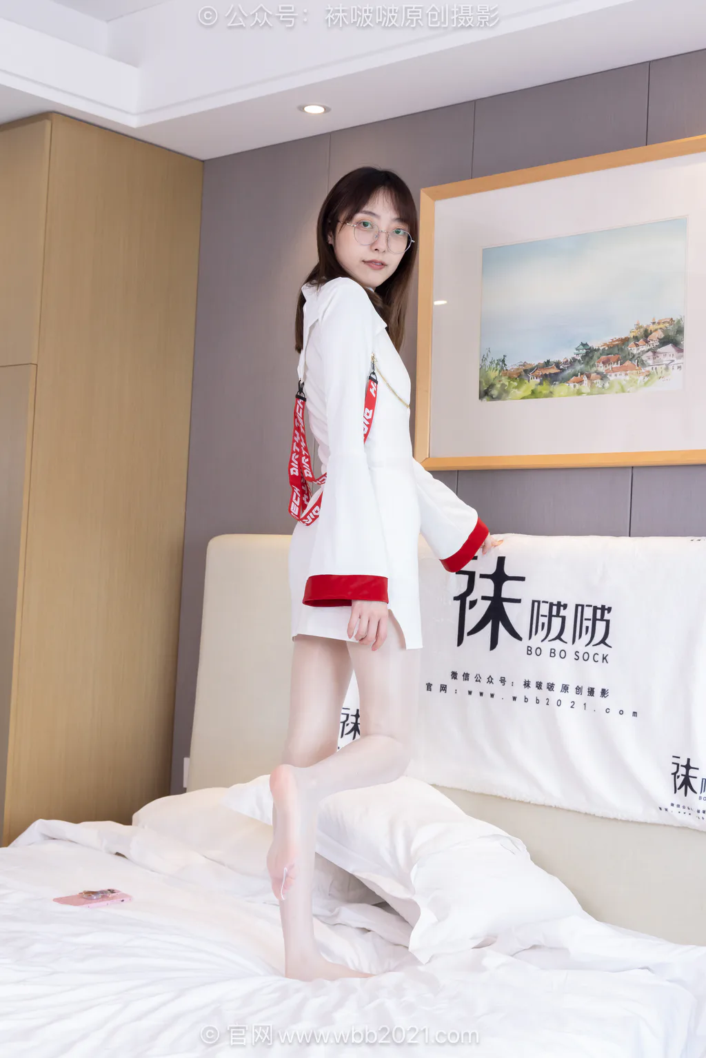 [BoBoSocks袜啵啵]NO.627 稚予-高跟鞋、板鞋、油亮薄白丝[145P/1V/5.86GB] - 2