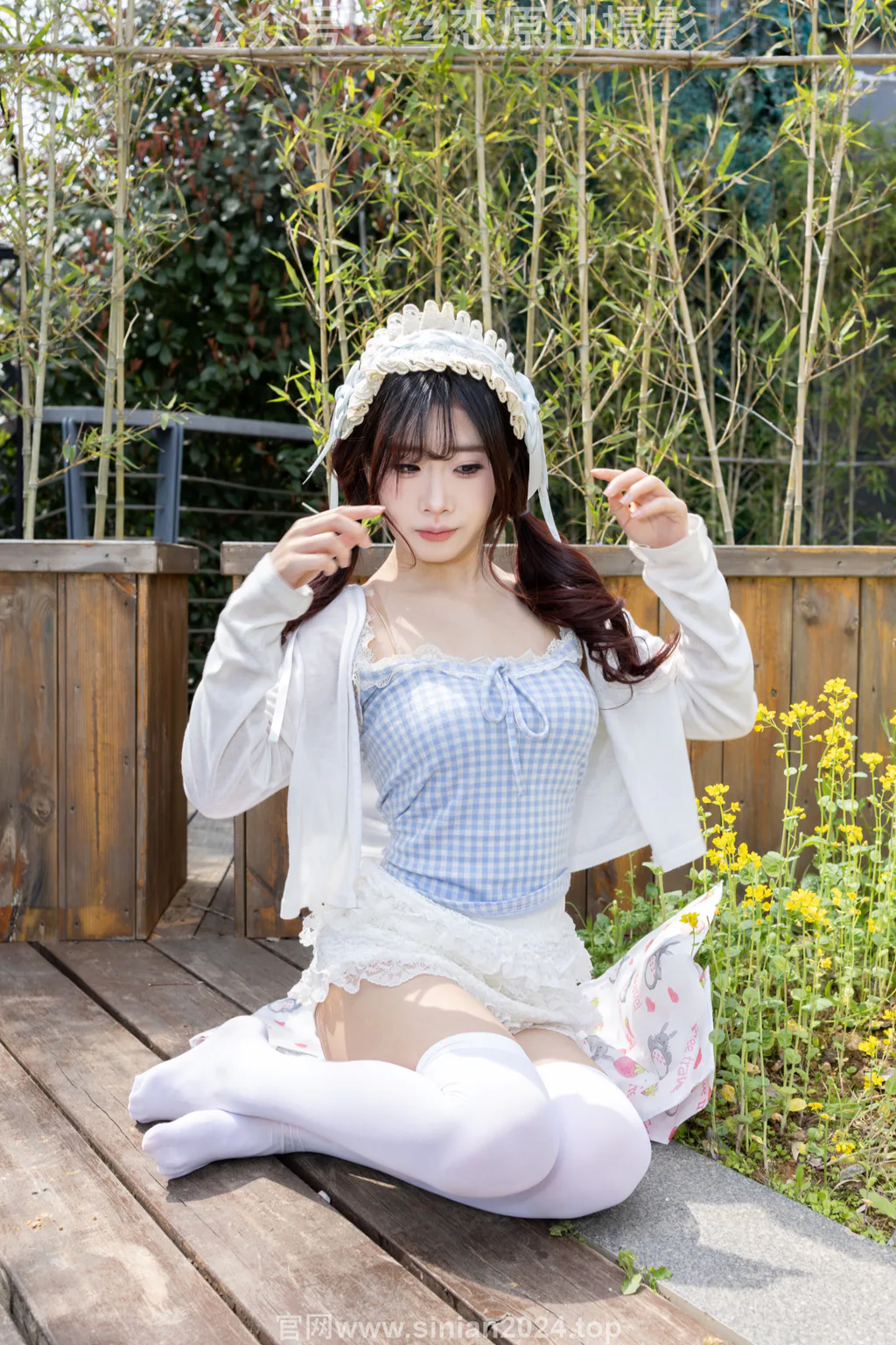 丝恋摄影 NO.007 小梦-白色JK 超短裙 白色丝袜 黑色皮鞋[285P/1V/3.17GB] - 2