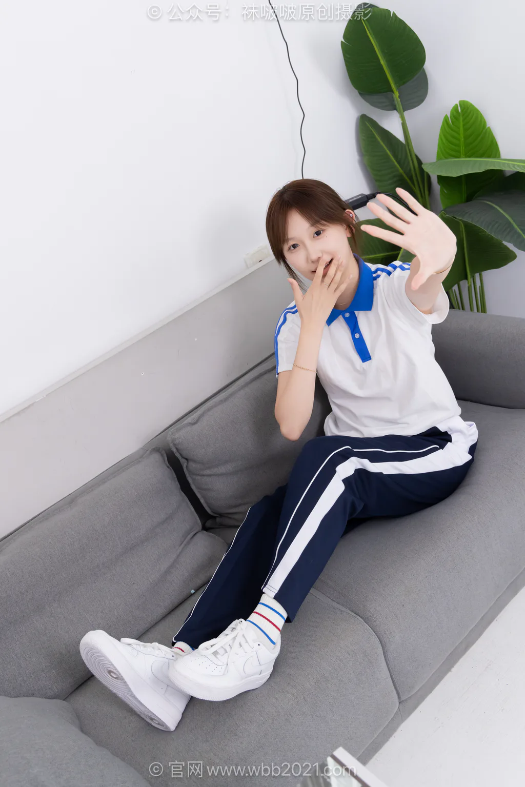 [BoBoSocks袜啵啵]NO.633 香菜-板鞋、白棉袜、裸足、校服[191P/1V/6.63GB] - 3