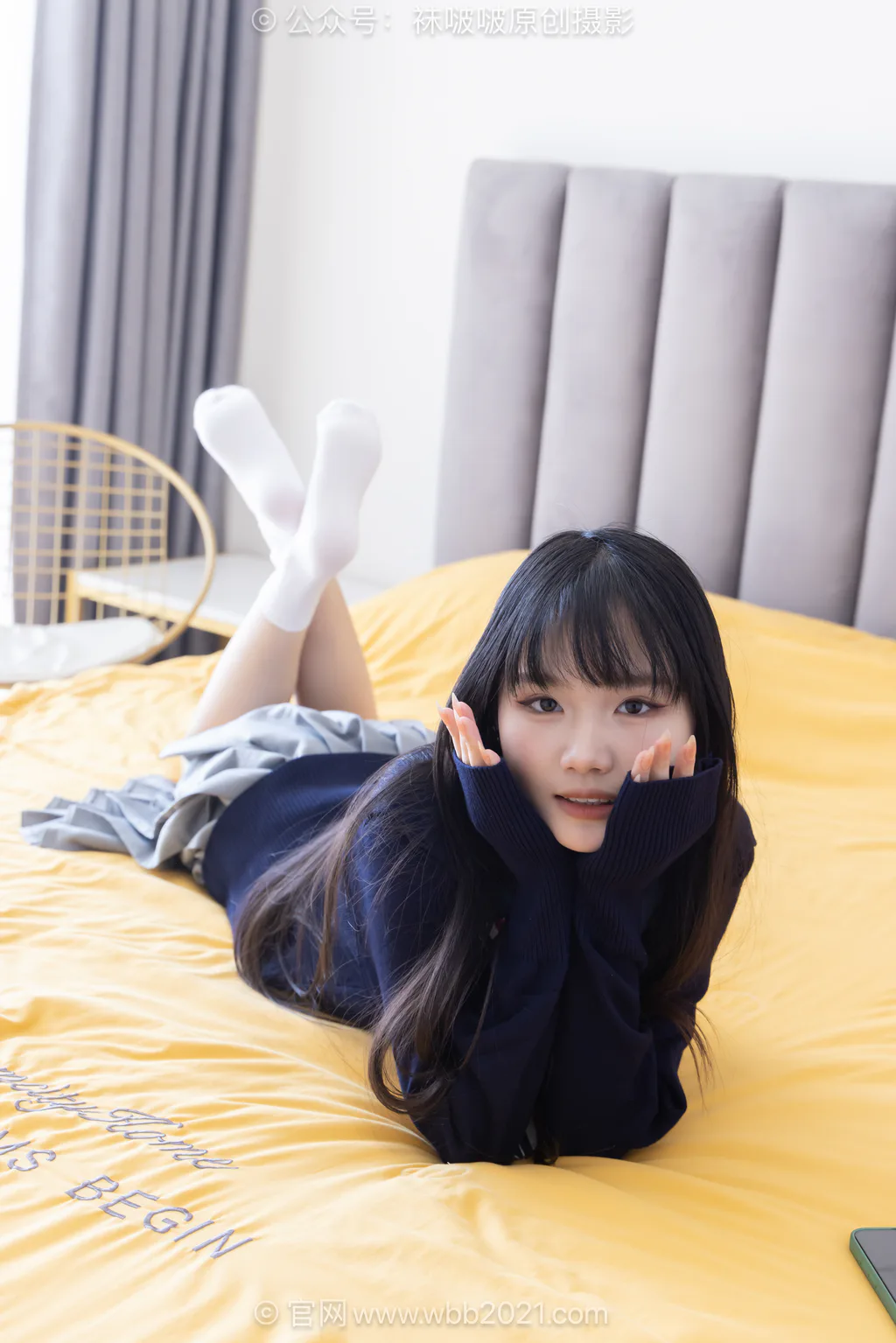 [BoBoSocks袜啵啵]NO.635 甜甜圈-板鞋、白棉袜、裸足、学苑风[186P/1V/6.38GB] - 1
