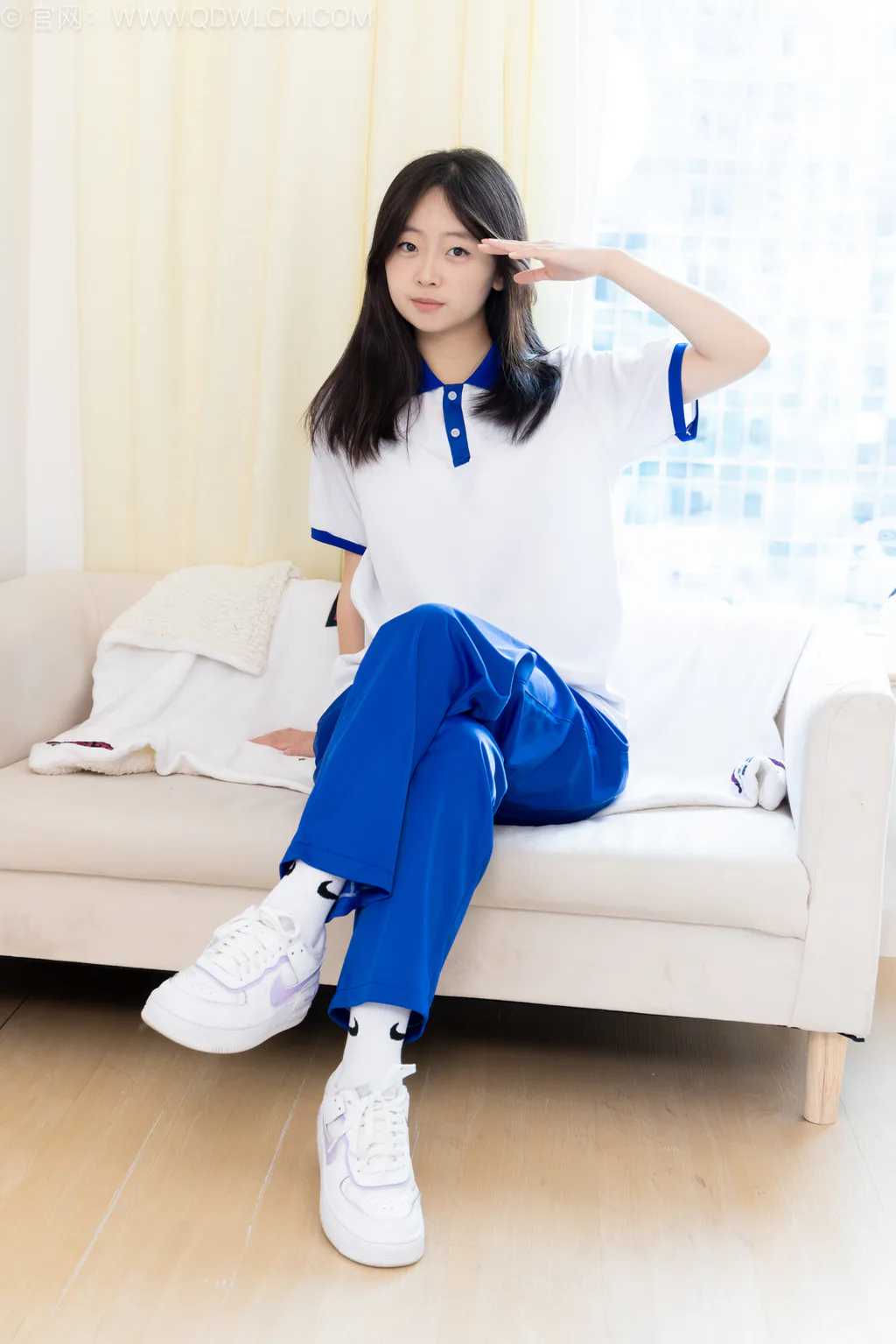 勿恋传媒 NO.2576 萌萌-板鞋、白棉袜、裸足、校服[153P/1V/3.51GB] - 3