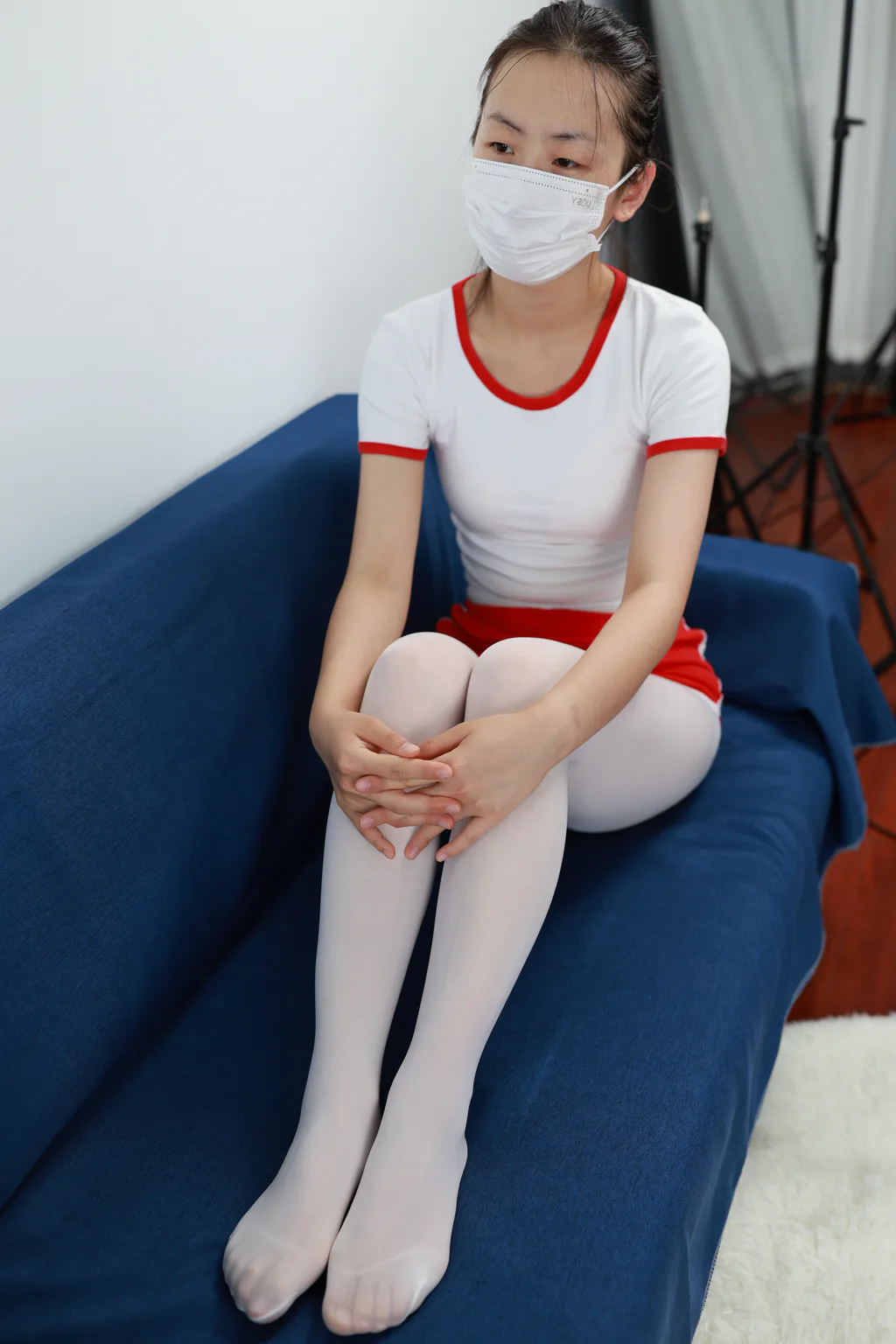 三禾摄影 NO.068 体操服 白裤袜 帆布鞋[193P/2V/2.36GB] - 3