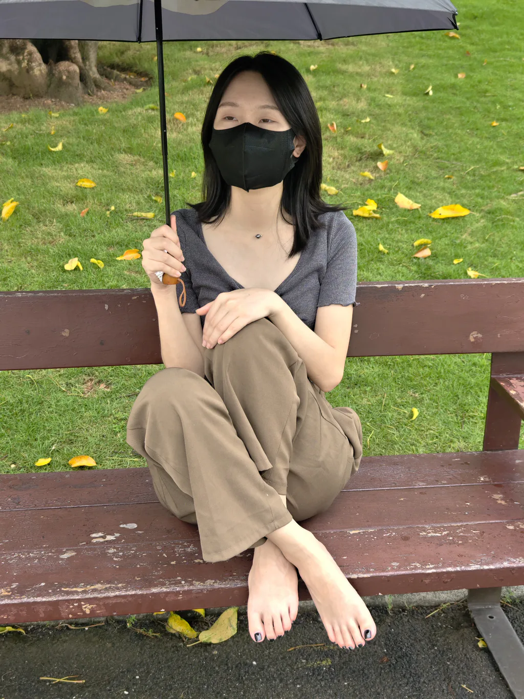 个人约拍 – 002号作品 口罩嫩白脚[287P/74V/3.60GB] - 2