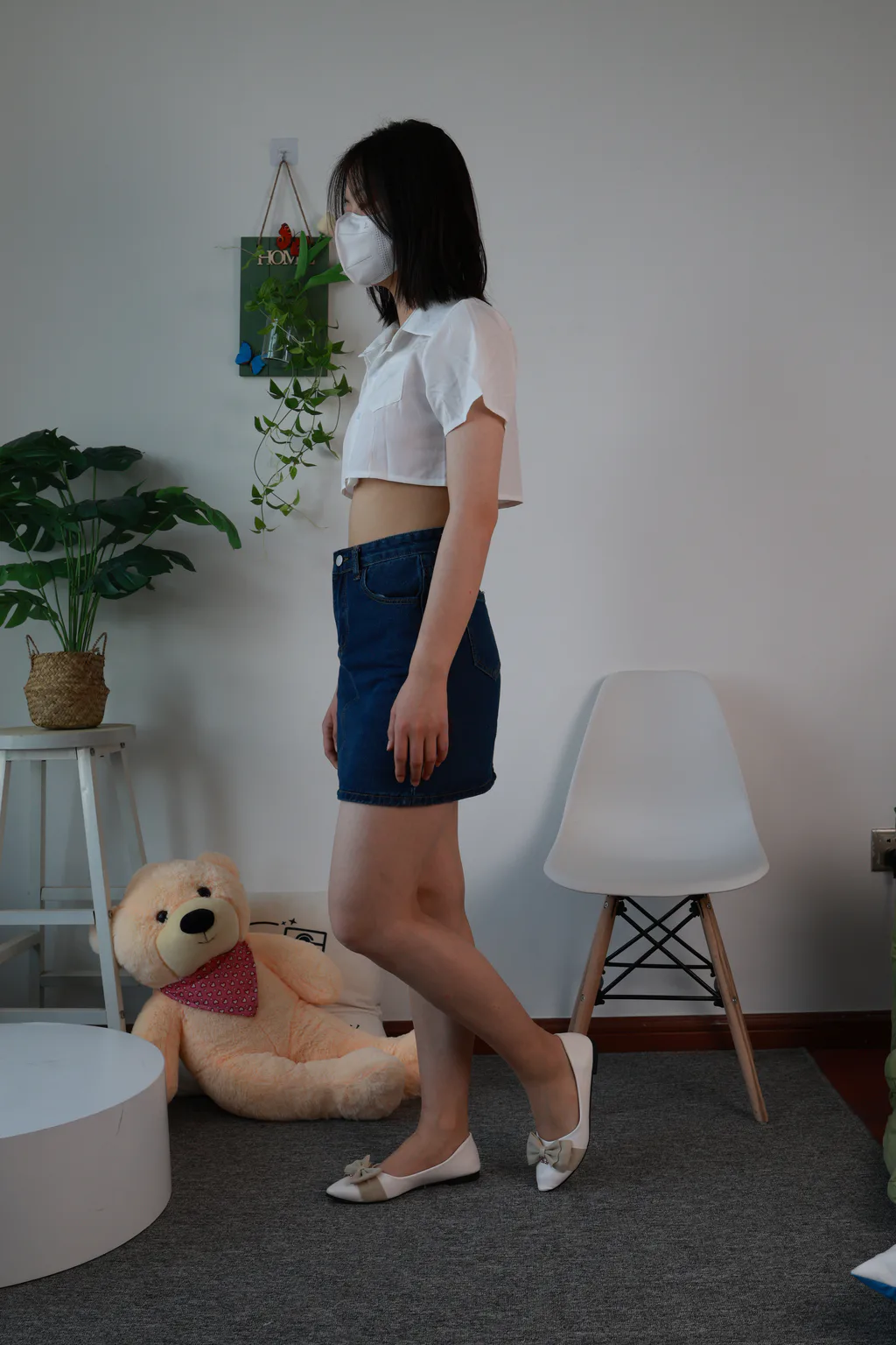 三禾摄影 NO.070 牛仔裙 平底鞋[339P/2V/6.06GB] - 3