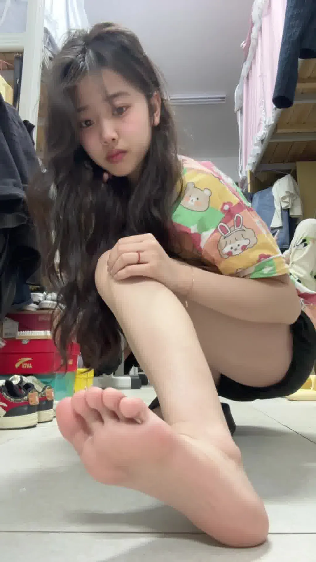 脚模面试脸足同框套路系列-227 秀脚[20V/2.86G] - 3
