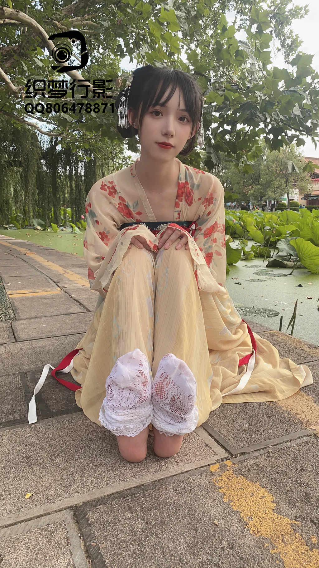 织梦映像 130 中秋特辑 汉服花边袜（普通版）[90P/1V/2.81G] - 1