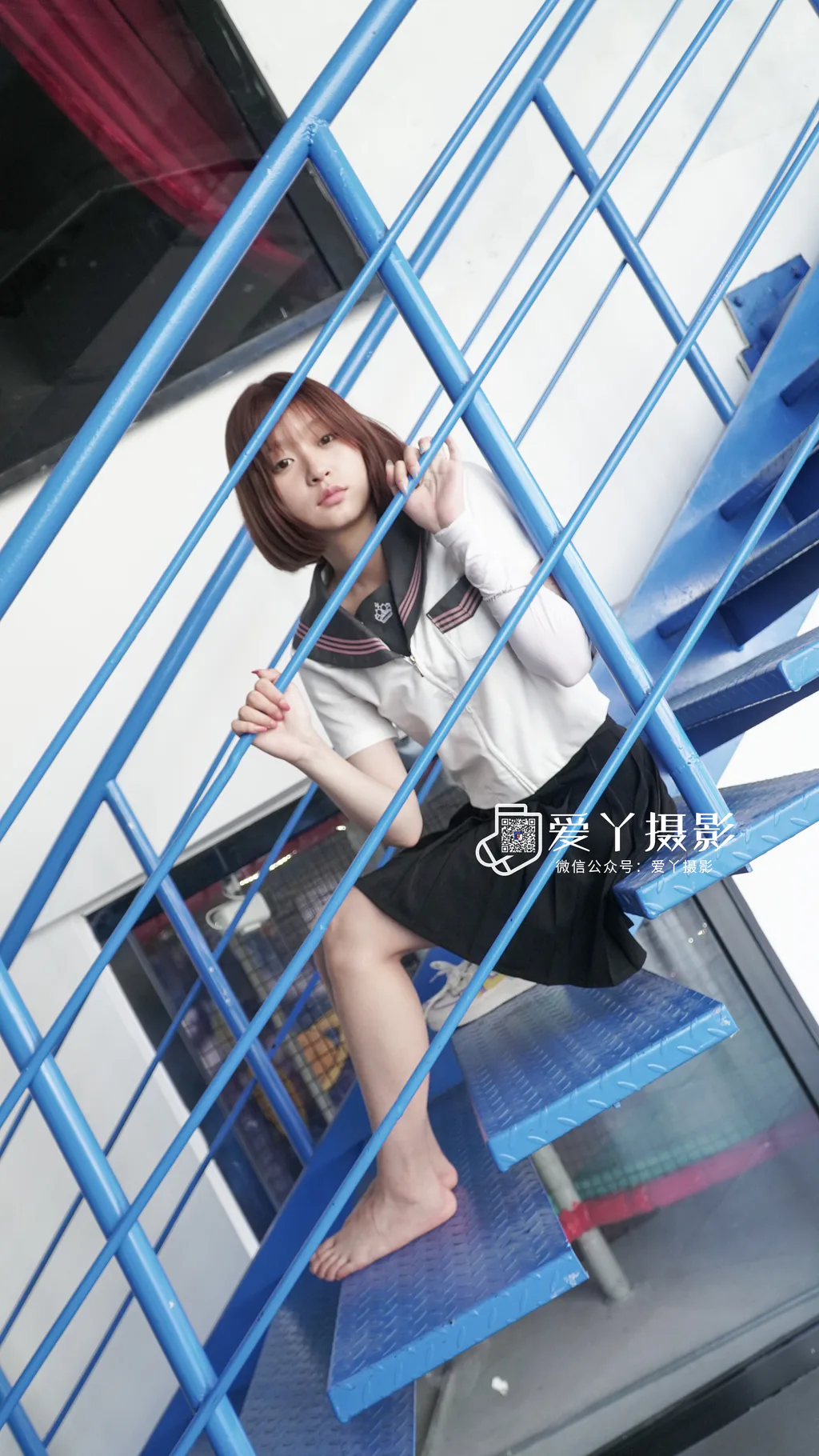 爱丫摄影 003 活力少女——游戏厅青春洋溢jk少女（全程版）[93P/3V/2.78G] - 3