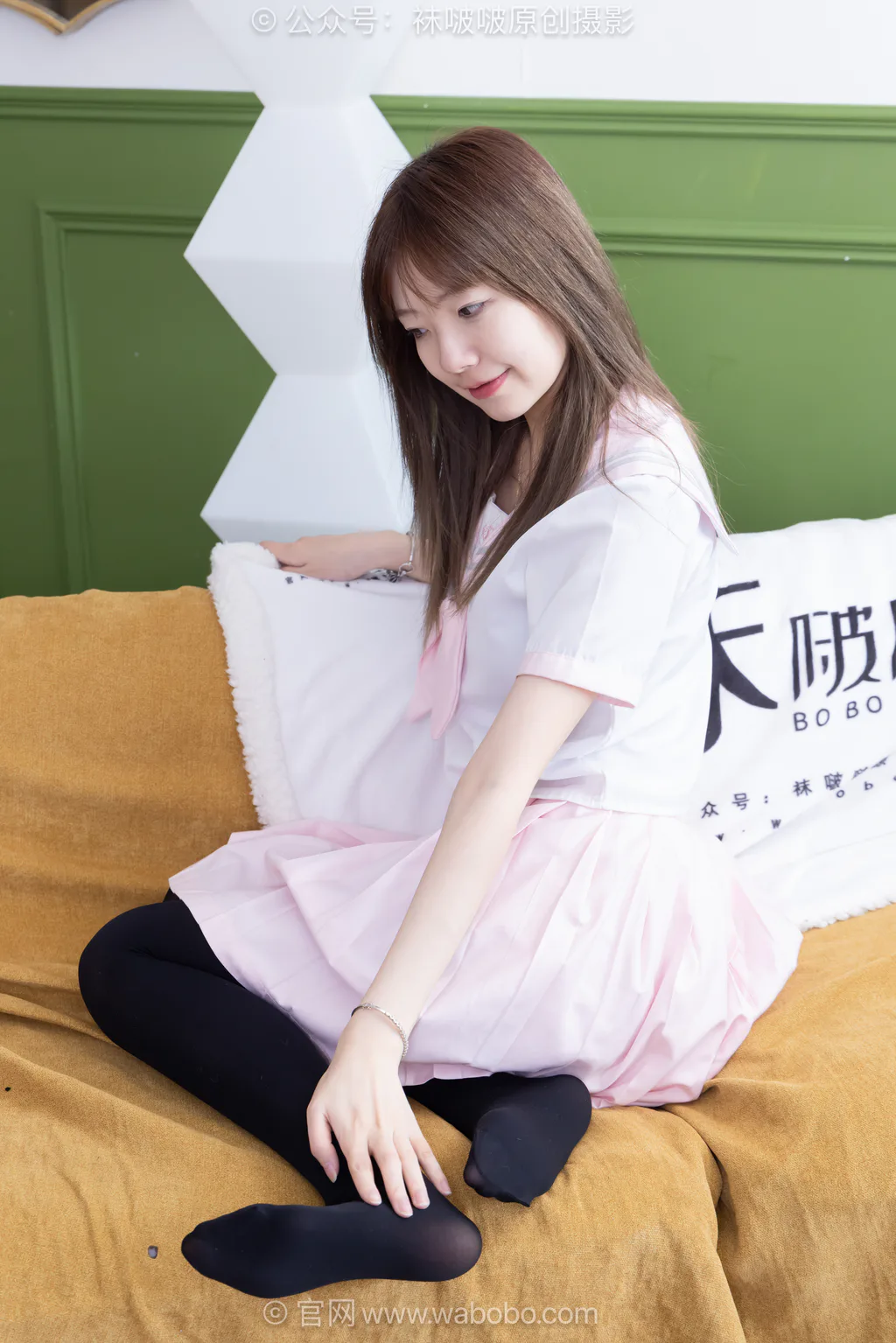 [BoBoSocks袜啵啵]NO.671 小甜豆-皮鞋、厚白丝、厚黑丝、jk至服[150P/1V/4.93GB] - 3