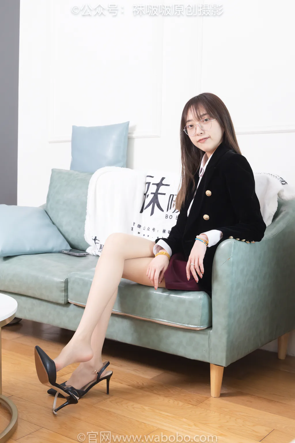 [BoBoSocks袜啵啵]NO.686 稚予-ol至服、高跟鞋、薄肉丝[158P/1V/8.82GB] - 4