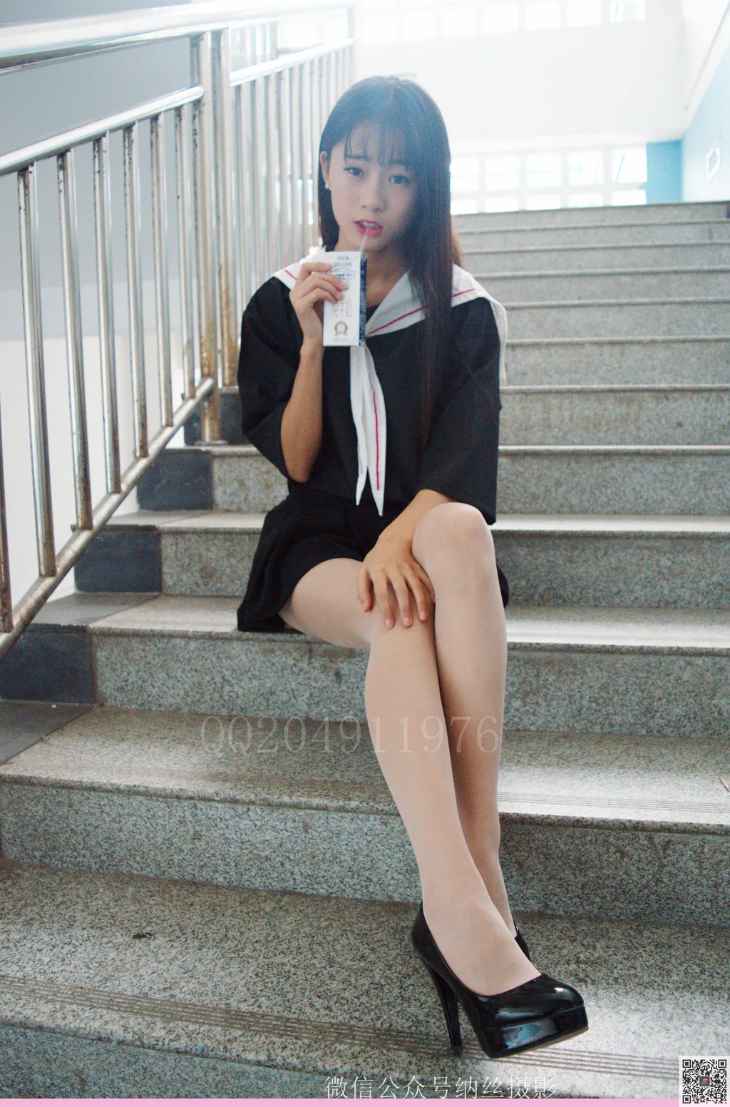 [纳丝摄影]0028 宝儿 校园水手服肉丝[94P/1.52GB] - 1