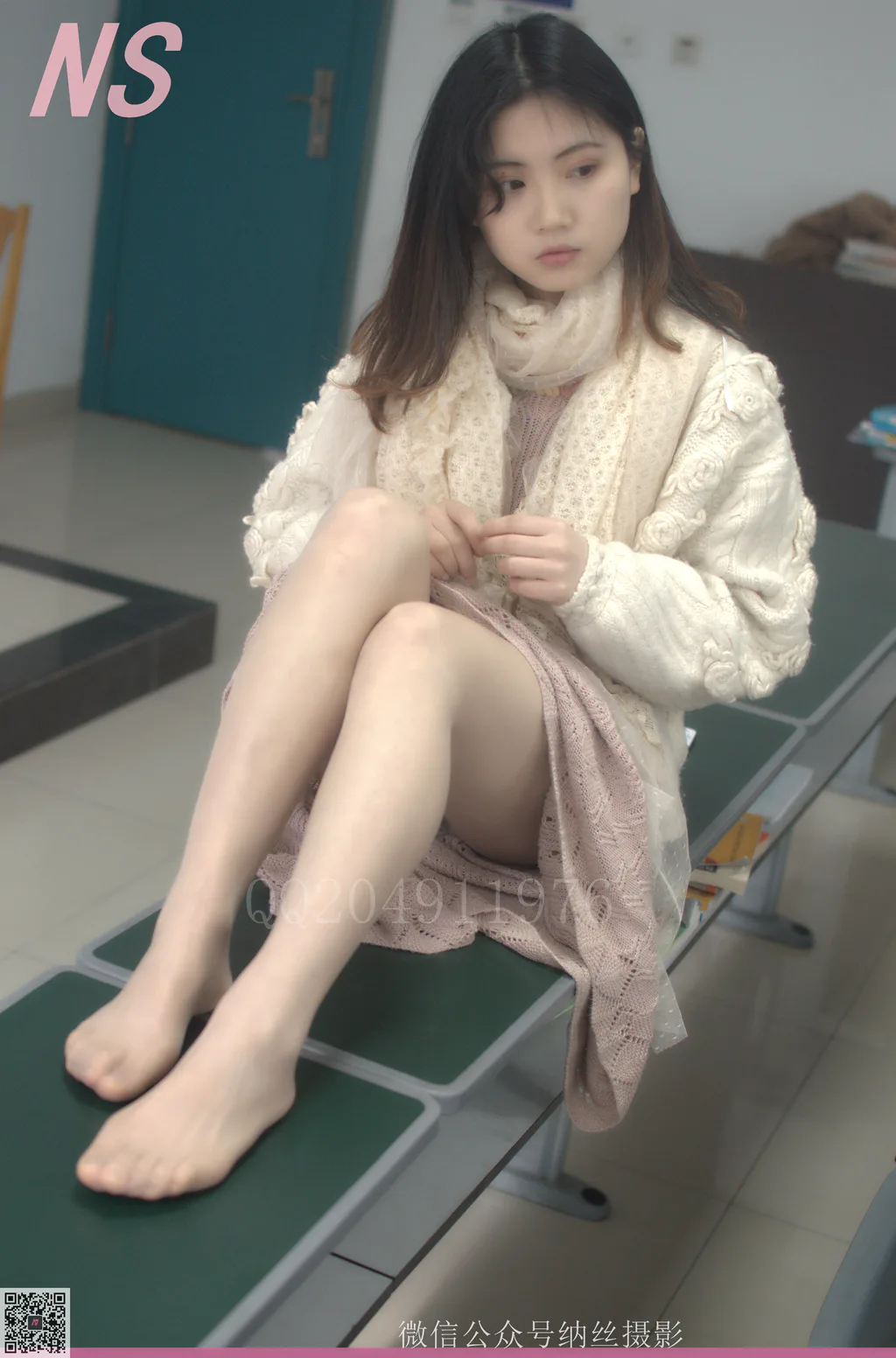 [纳丝摄影]0059 杨琪 慵懒毛衣[24P/376MB] - 3