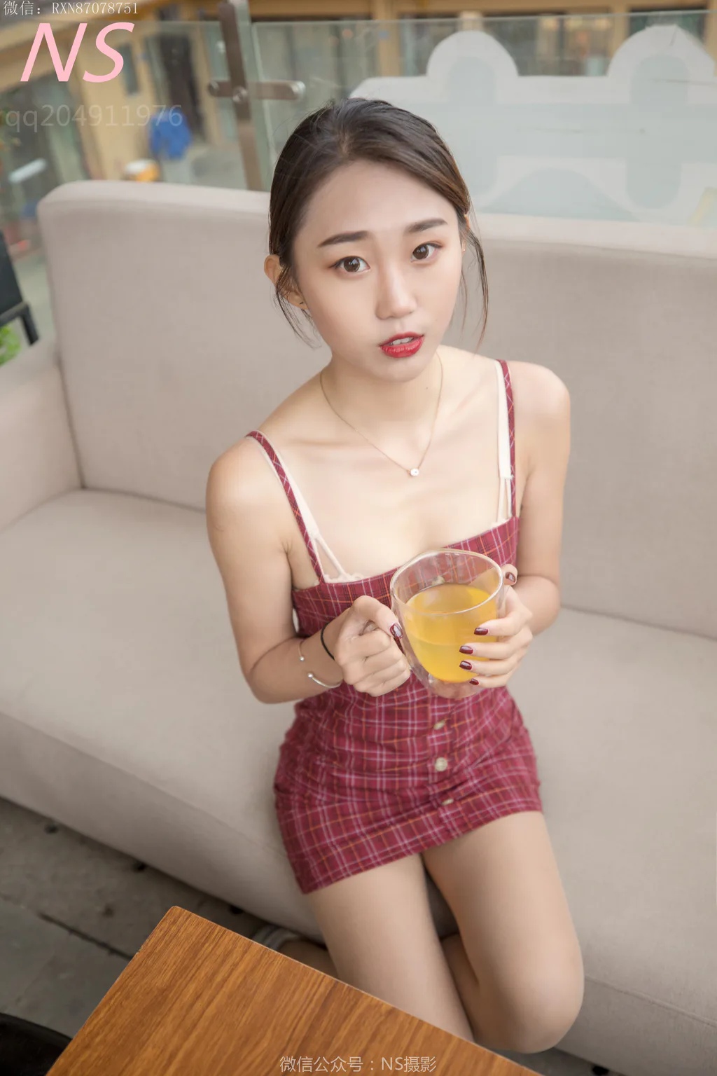 [纳丝摄影]0143 婉文 穿着丝袜去喝茶啦[60P/468MB] - 4