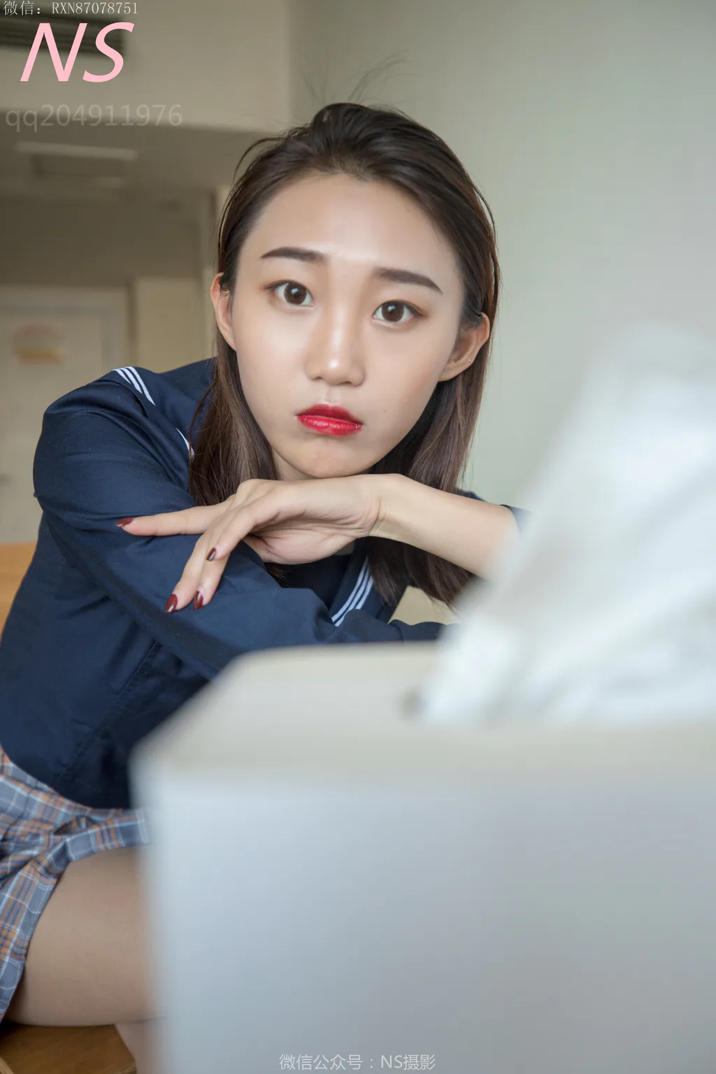 [纳丝摄影]0144 婉文 学前丝袜美腿[64P/1V/1.10GB]