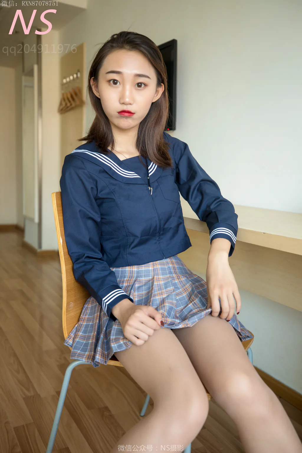 [纳丝摄影]0144 婉文 学前丝袜美腿[64P/1V/1.10GB] - 3