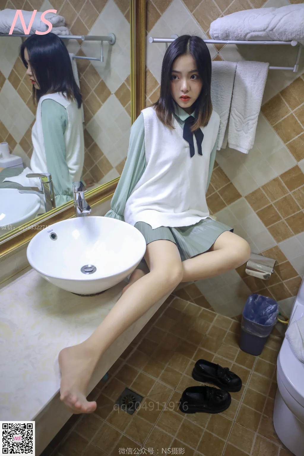 [纳丝摄影]0147 洋洋室内肉丝[31P/370MB] - 2
