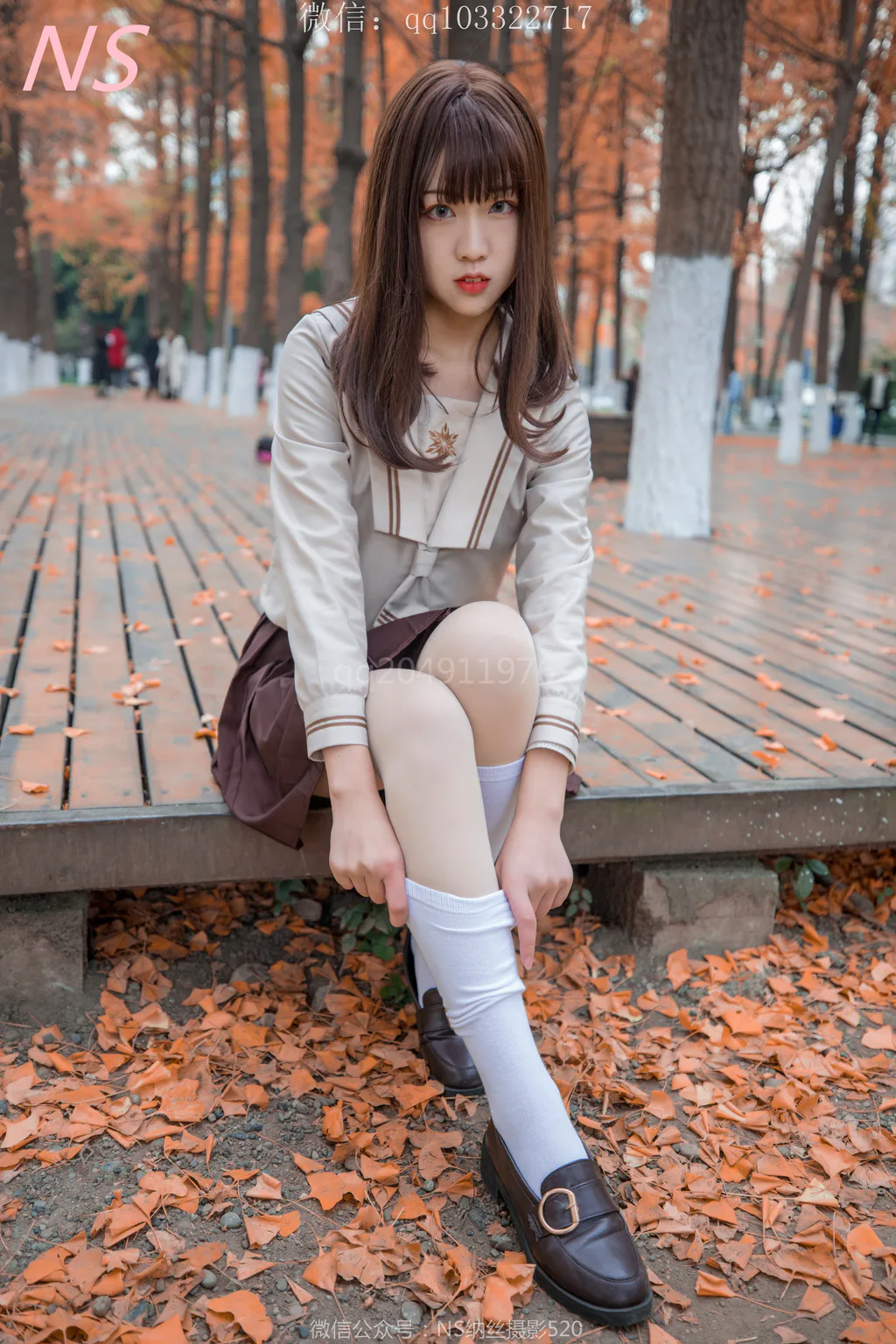 [纳丝摄影]0153 枫之少女 白丝肉丝萌萌哒的枫[93P/1V/1.44GB]