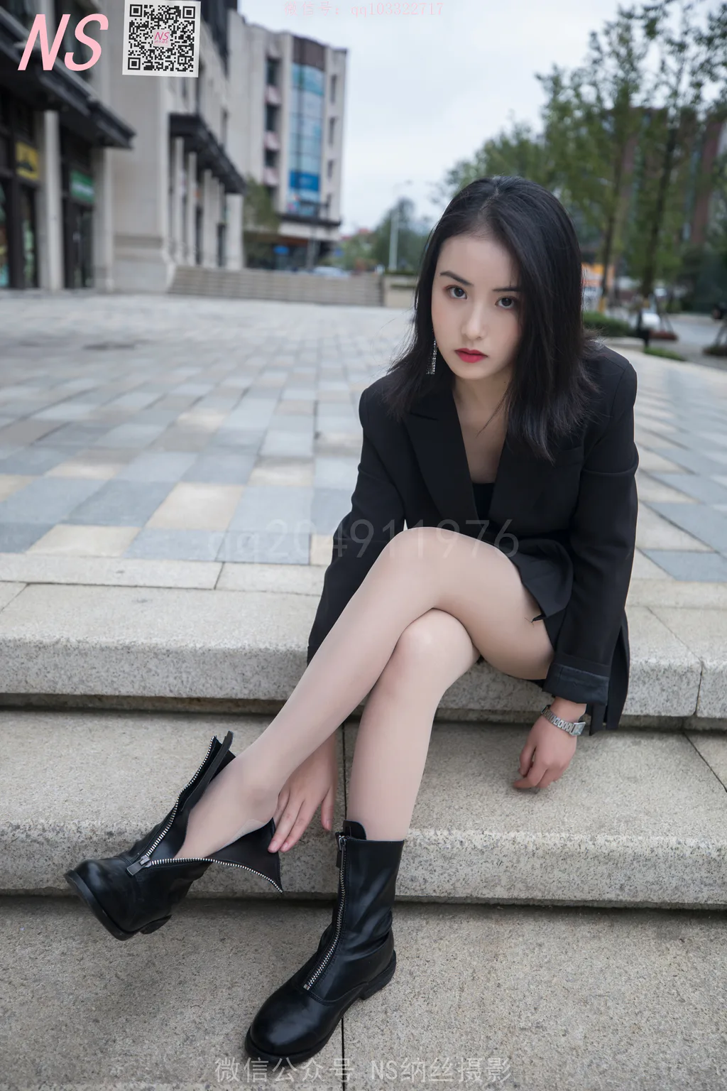 [纳丝摄影]0165 忆霜特殊的美妙长靴丝袜[64P/1V/1.08GB] - 3