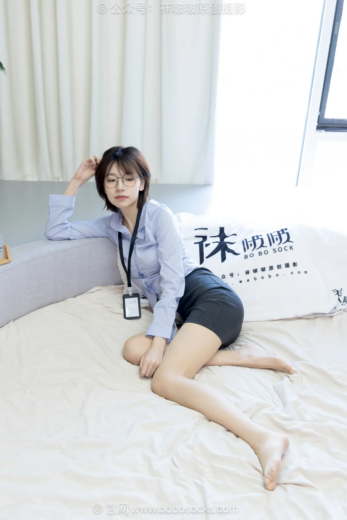 [BoBoSocks袜啵啵]NO.727 小甜豆-高跟鞋、薄肉丝、ol至服[148P/1V/5.78GB] - 4