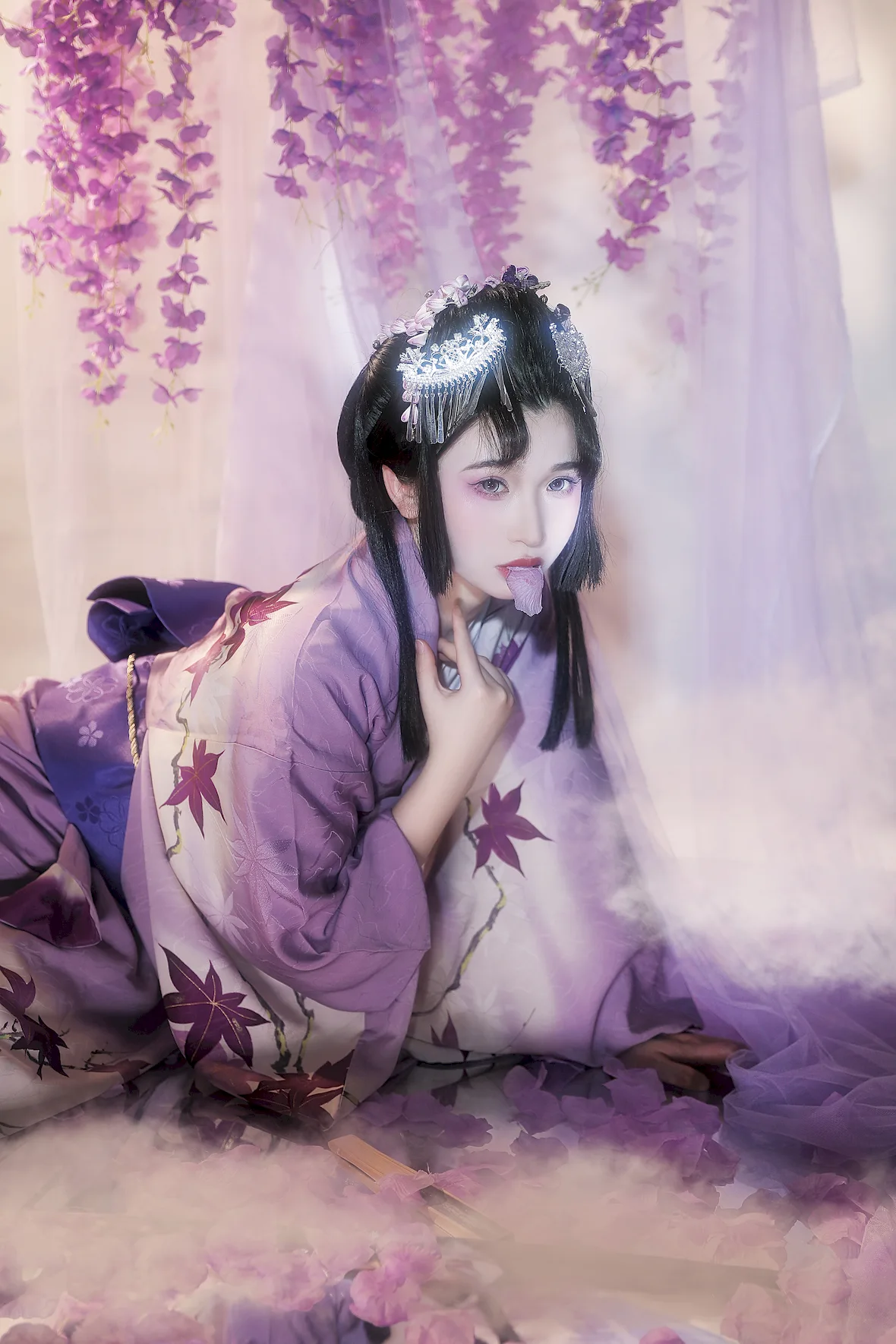 [YITUYU艺图语]2023.07.03 紫藤花妖 猫咪[22+1P/238MB] - 4