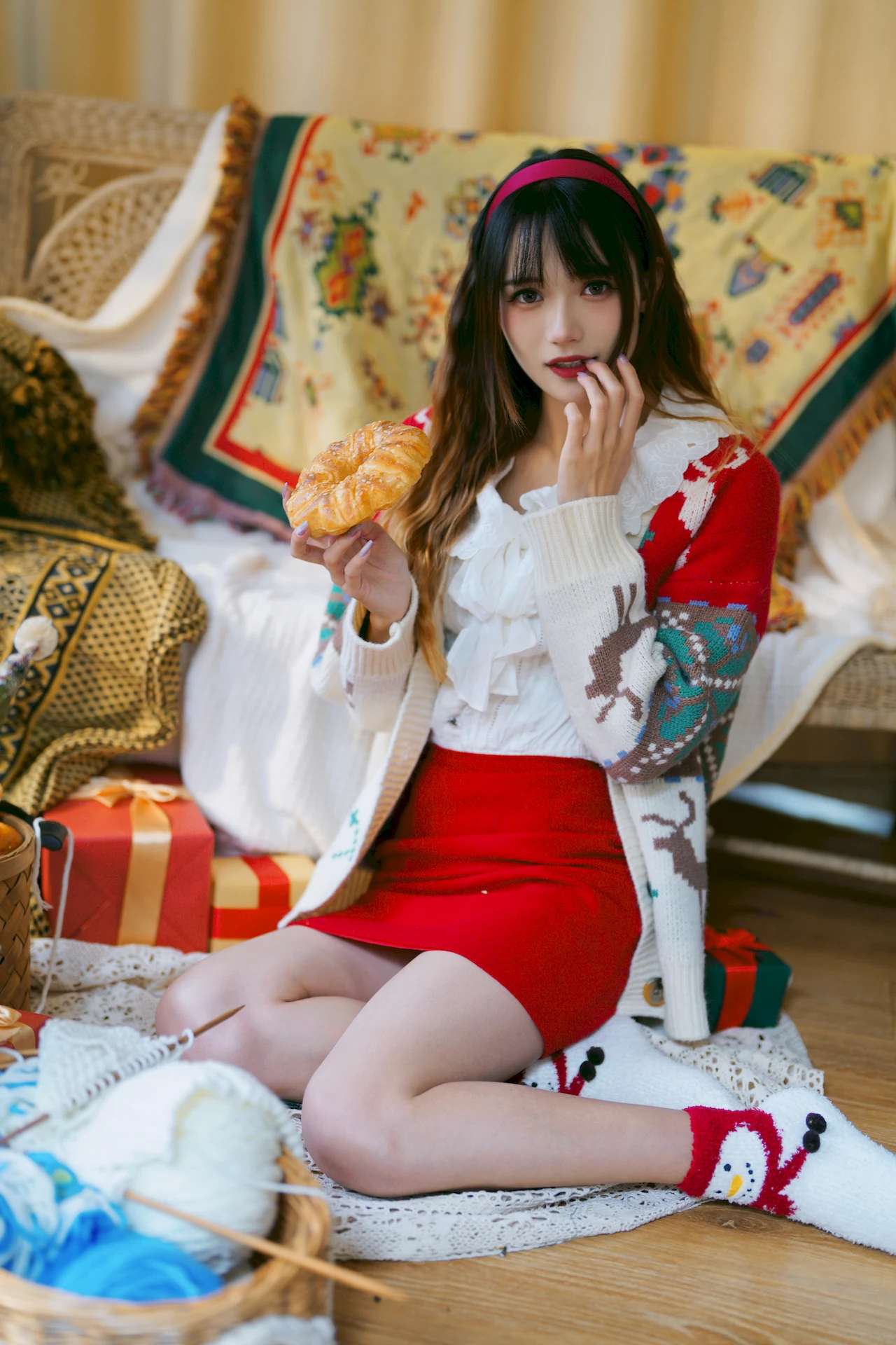 [YITUYU艺图语]2023.07.10 心动圣诞 兔子Zzz不吃胡萝卜[25+1P/268MB] - 3