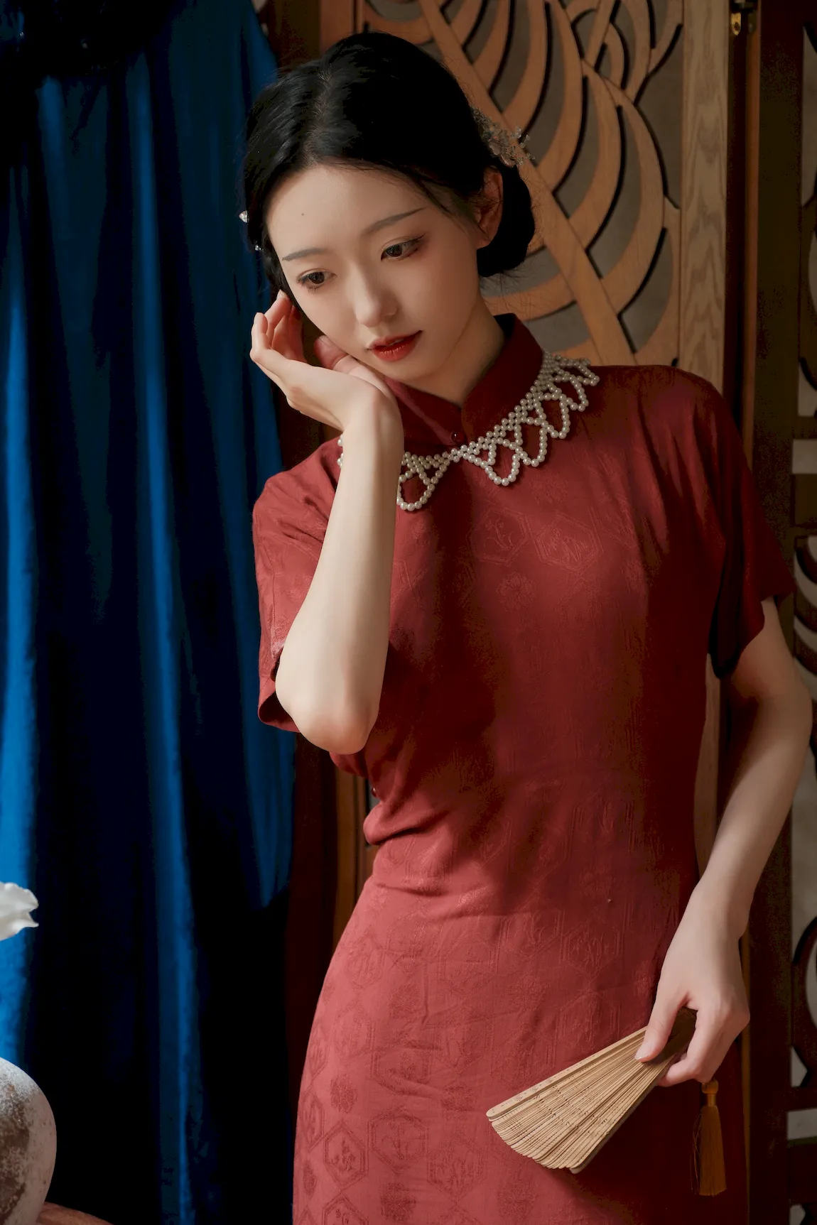 [YITUYU艺图语]2023.07.25 红色 小羊爱干饭[20+1P/338MB] - 2