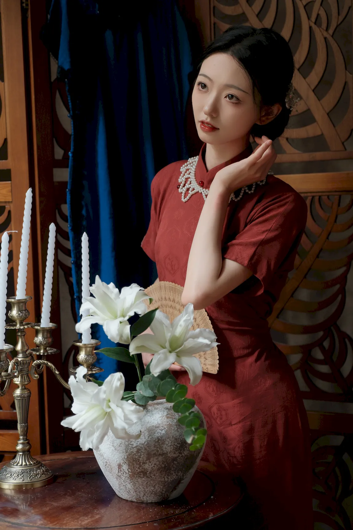 [YITUYU艺图语]2023.07.25 红色 小羊爱干饭[20+1P/338MB] - 4
