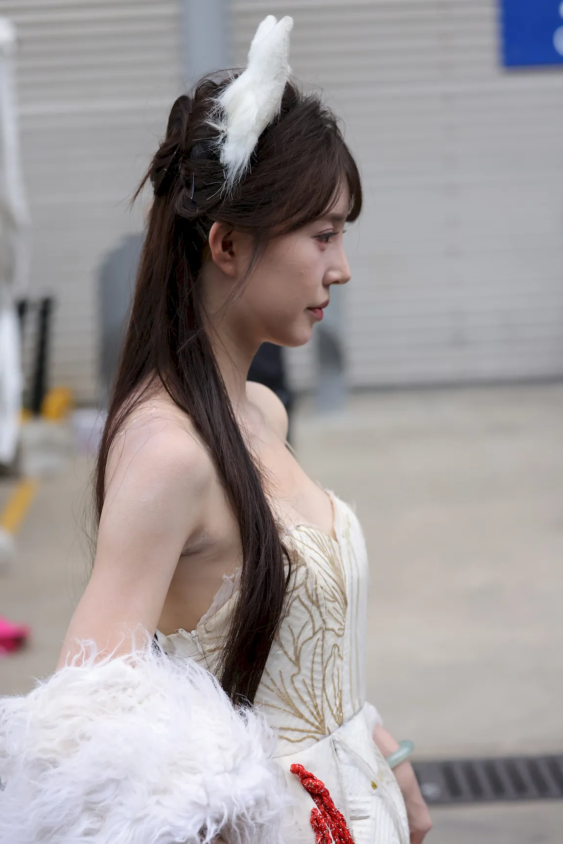 精选街拍作品 NO.7154 甜美白裙[284P/328MB]