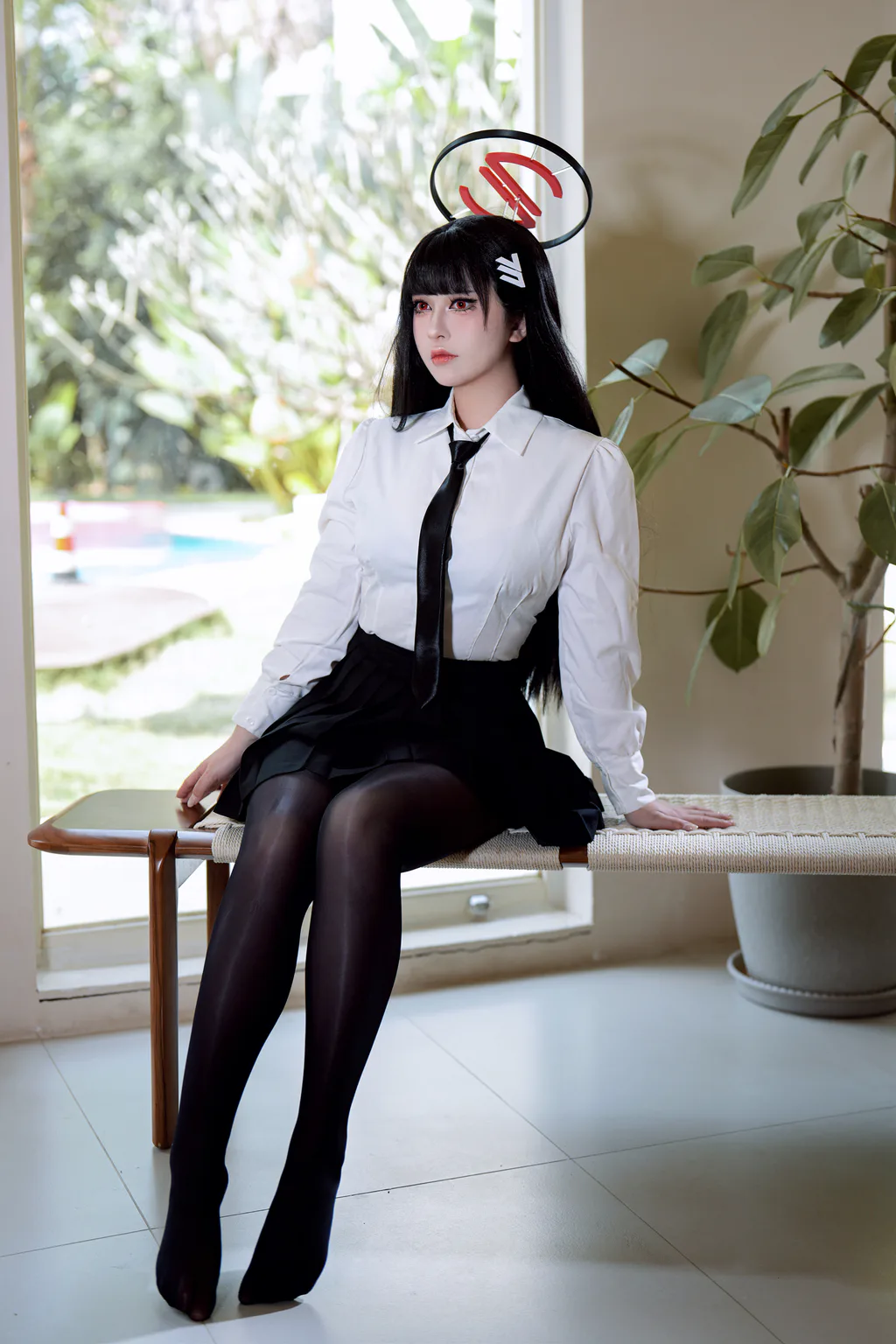 半半子 NO.085 – 蔚蓝档案 调月莉音 至服x竞泳[64P/5V/634MB]