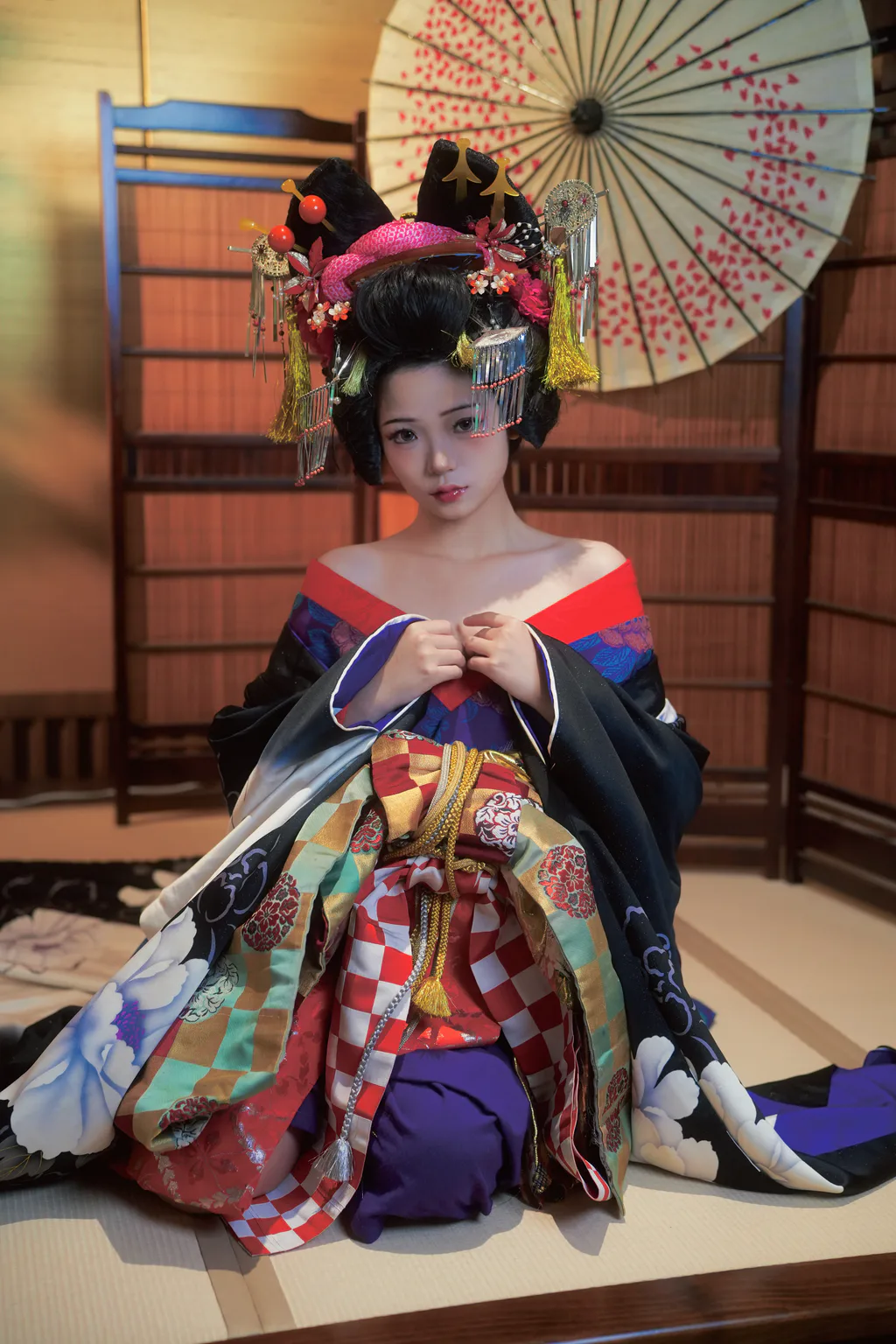 [YITUYU艺图语]2023.08.06 花魁道中 欣宝欣宝天天吃饱[24+1P/395MB] - 3
