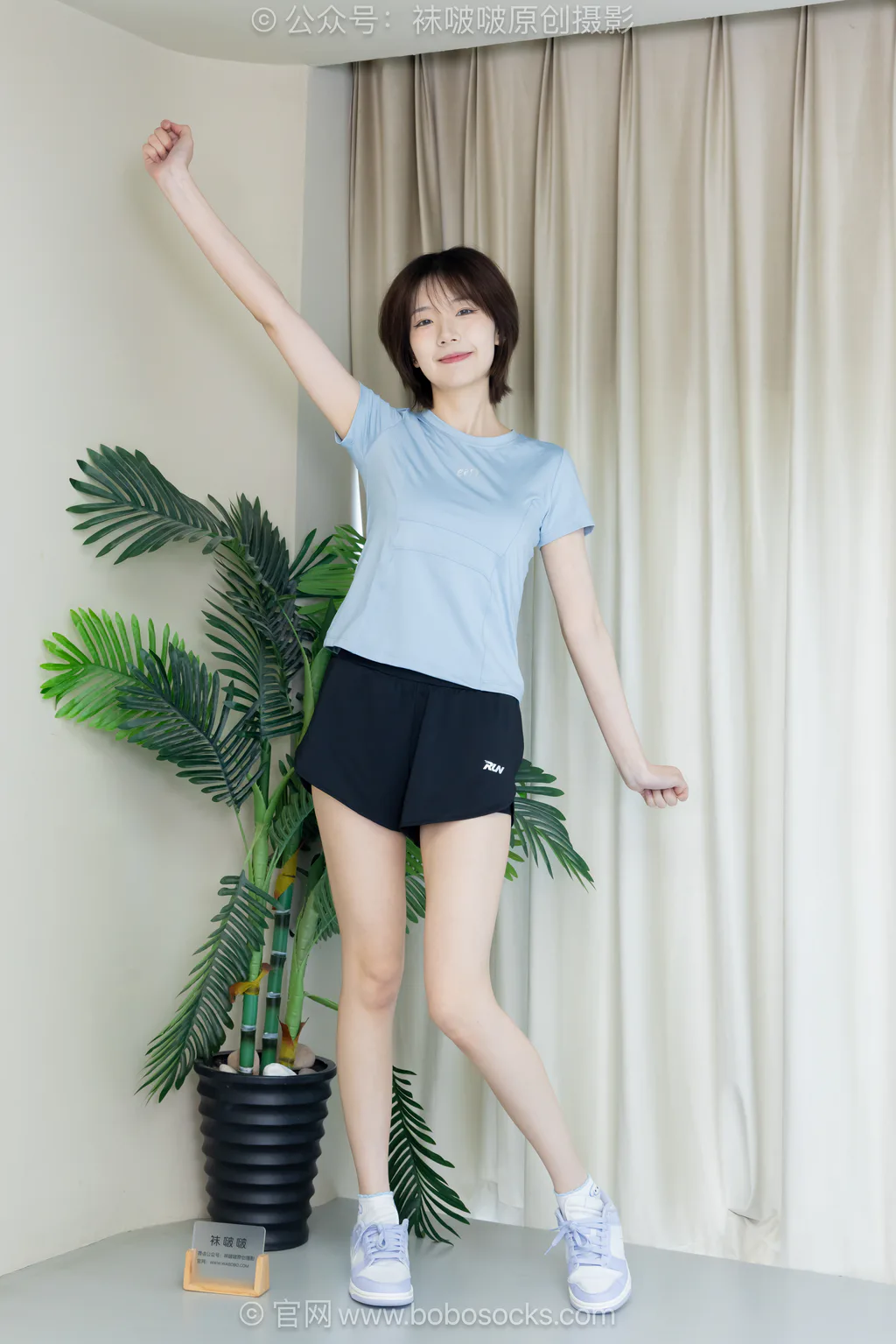 [BoBoSocks袜啵啵]NO.753 小甜豆-板鞋、白棉袜、裸足[289P/1V/7.26GB] - 3