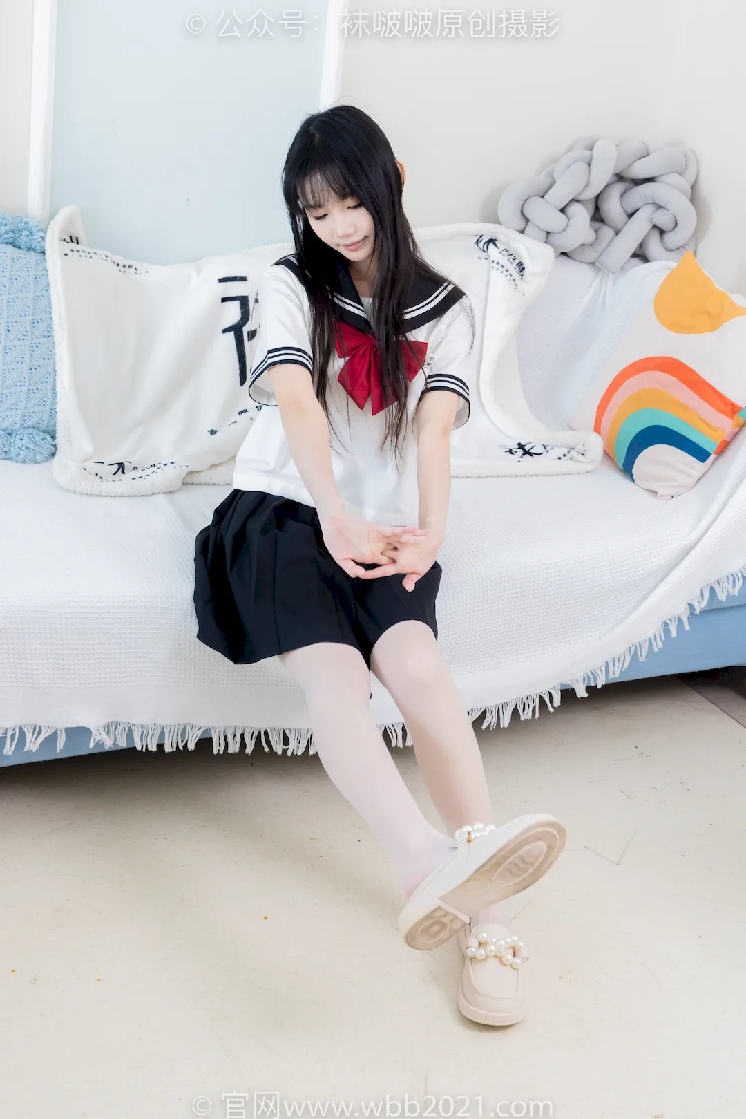 [BoBoSocks袜啵啵]积分限定作品 NO.040 甜甜圈–皮鞋、薄白丝、挑鞋、jk至服[142P/1V/5.37GB]