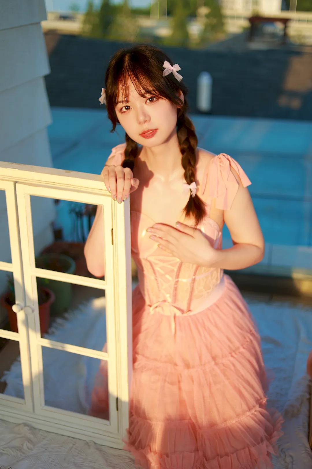 [YITUYU艺图语]2023.08.17 晚霞之约 暮烟色CC[32+1P/490MB] - 2