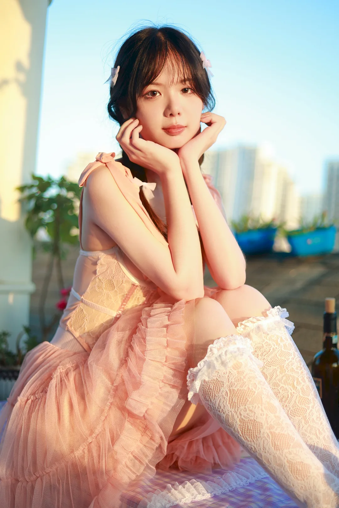[YITUYU艺图语]2023.08.17 晚霞之约 暮烟色CC[32+1P/490MB] - 3