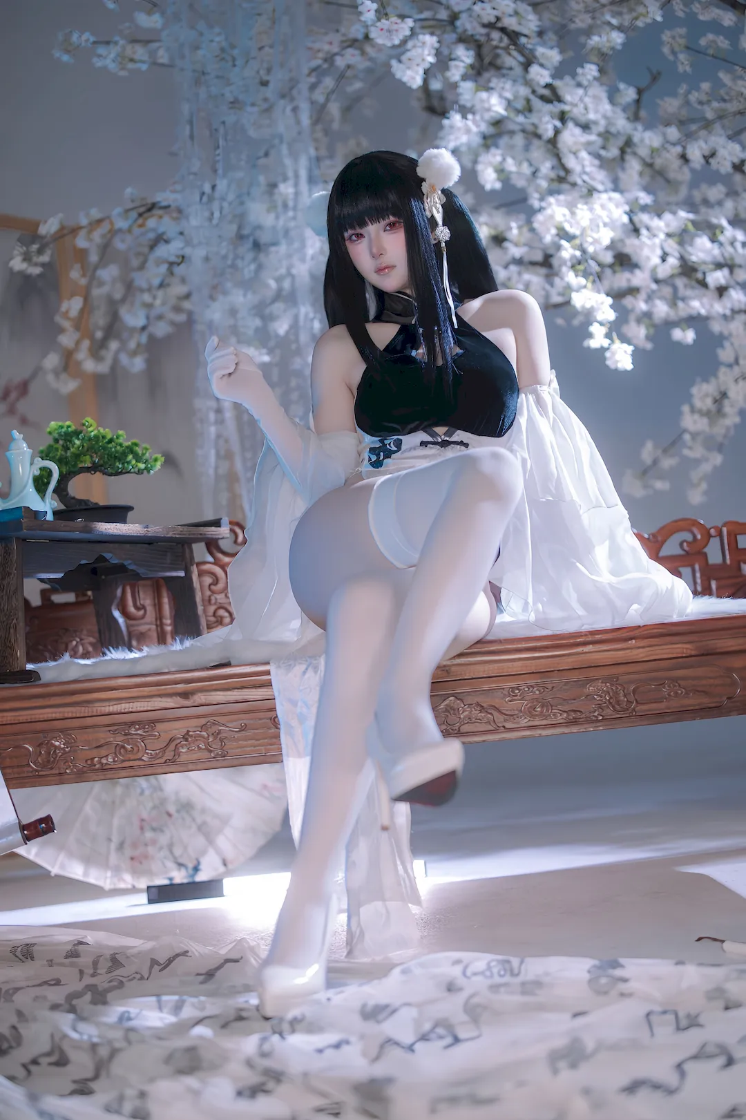 屿鱼 NO.072 – 碧蓝航线 史特拉塞 艳书美玉[98P/440MB] - 4