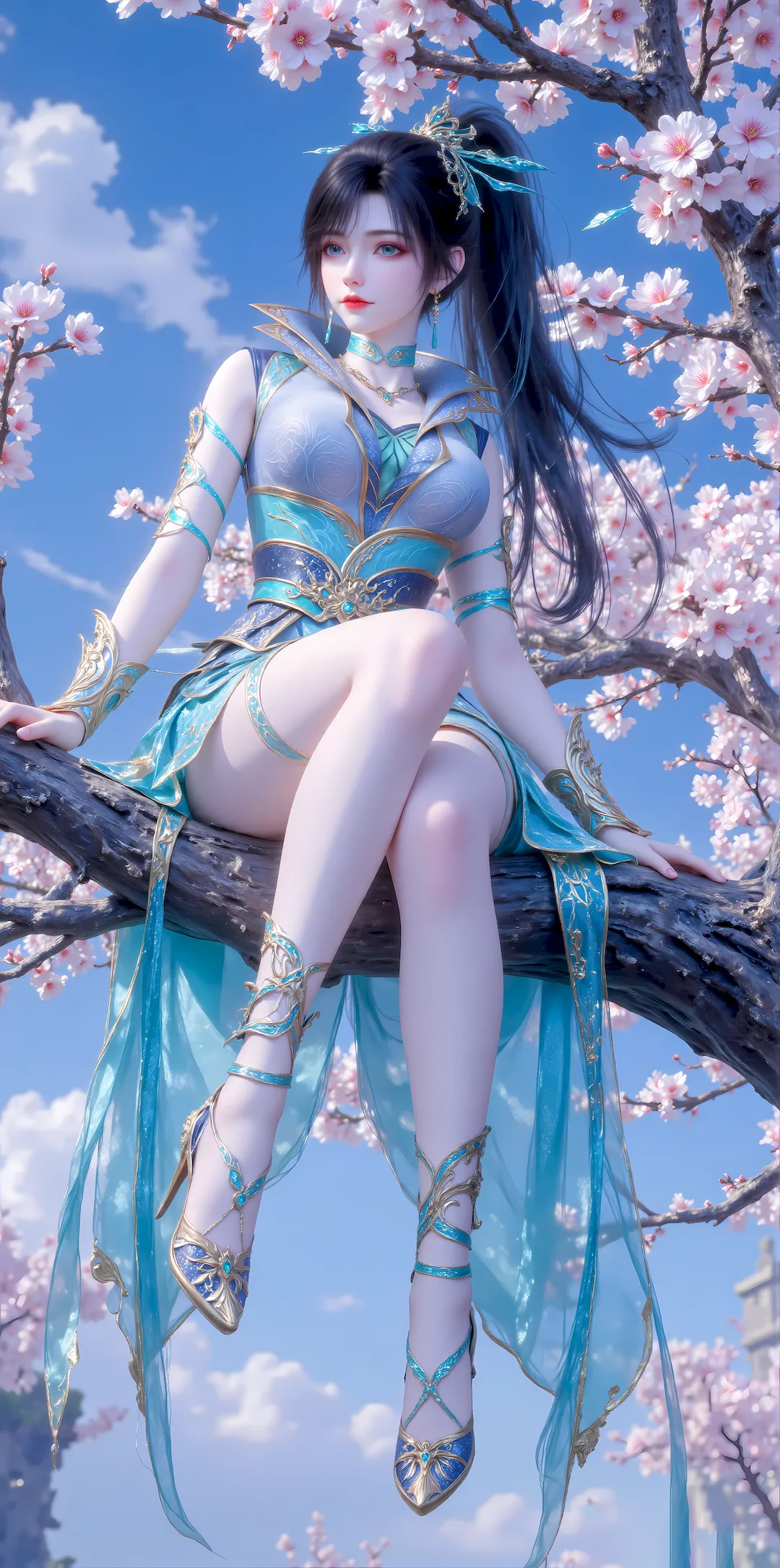 AI绘画 1159 青鳞 [44P/667M] - 4
