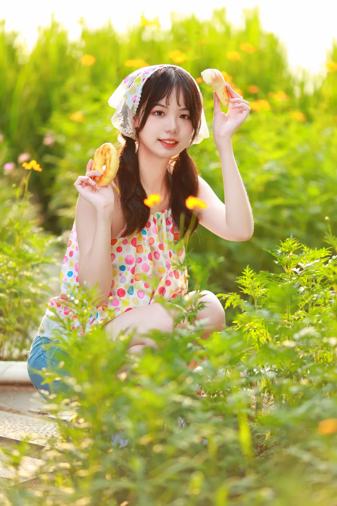 [YITUYU艺图语]2023.08.30 花丛中 暮烟色CC[56+1P/755MB] - 4
